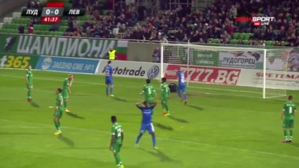 Лудогорец - Левски 0:0 /първо полувреме/