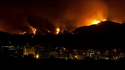 Пожарите в Калифорния