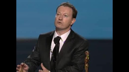 Oscars Simon Beaufoy Wins For...slumdog M.