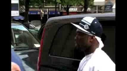 Rapper 50 Cent In Paris