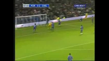 Carling Cup Portsmouth 0 - 4 Chelsea.всички голове.