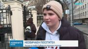 Необичаен посетител: Лисица се появи в двора на столично училище (ВИДЕО)