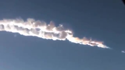 Русия - Ексклузивни кадри от метеоритните експлозии - Компилация