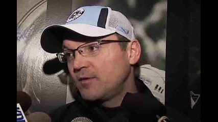 (2 25 09) Pittsburgh Penguins Coach Bylsma