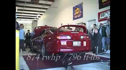 875hp Supra Dyno