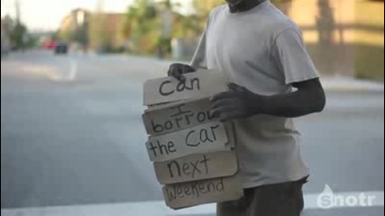 Бездомен мъж е най-добрият знак