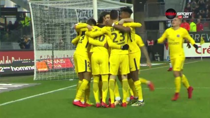 Рен - ПСЖ 0:2 /първо полувреме/