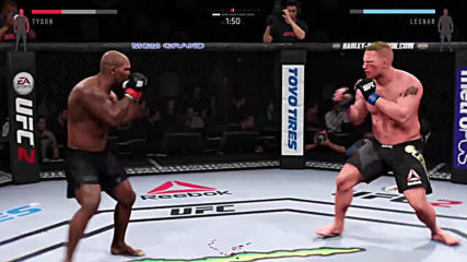 Майк Тайсън срещу Брок Леснар (симулация)