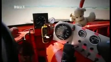 Sabine Schmitz - Test drive - Кабрио vs Камион 
