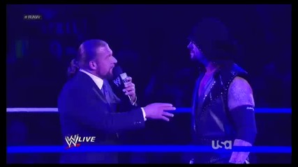 Wwe Raw 20.02.2012 Undertaker и Triple h