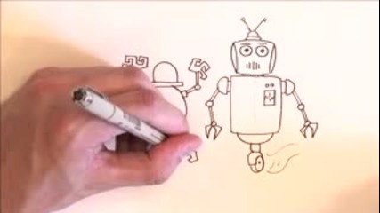 съвети за рисуване - как да нарисуваме робот