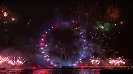 Ето как Лондон посрещна година