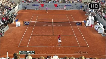 Nadal vs Zeballos - Vina del Mar 2013!
