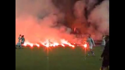 Osijek - Rijeka 02.12.06 - Ultras Osijek 