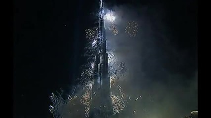 World's Tallest Building - Burj Khalifa (burj Dubai) Grand Opening Fireworks Show - January 4, 2010