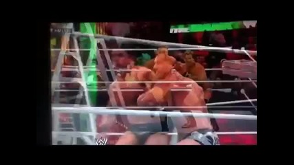 Money In The Bank 2012 - John Cena vs Kane vs Big Show vs Chris Jericho vs The Miz Highlights