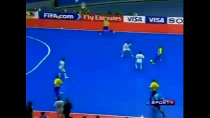 Brazil 12 - 1 Japan (futsal Fifa World Cup) 2008
