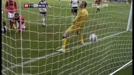Манчестър Юнайтед 3 - 0 Фулъм Димитър Бербатов Гол *hq* 