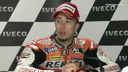 Andrea Dovizioso interview after the Phillip Island