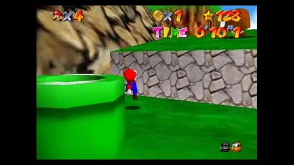 Sm64 - The tip top of the huge island 
