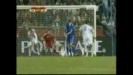 World Cup 2010 Гърция 0:2 Аржентина 