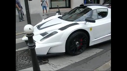 Ferrari Enzo Mig - U1 driving in Paris 