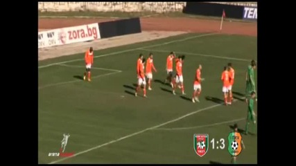 Ботев Враца 1:3 Литекс