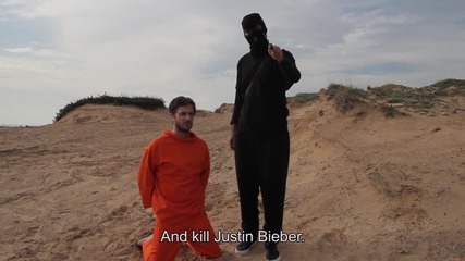 Ислямска държава заплашва да екзекутира заложник - Фал дубли .. Смях!!