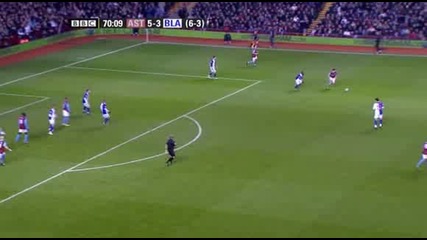 Aston Villa - Blackburn 6:4 2nd Half League Cup (20.01.2010) 