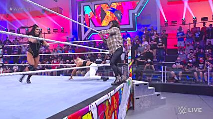 Chaos erupts in the hunt for the NXT Women’s Tag Team Title: WWE NXT, Oct. 12, 2021