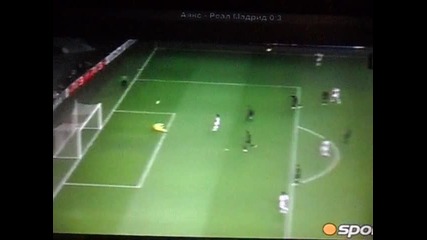Аякс 0 - 3 Реал Мадрид