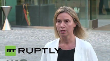 Austria: Iran nuclear deal to be "finalised in the coming days," hopes Mogherini