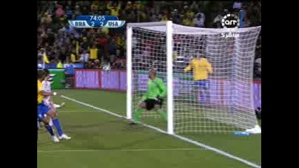 28.06 Втори гол на Луиш Фабиано ! Сащ - Бразилия 2:3 Купа на Конфедерациите