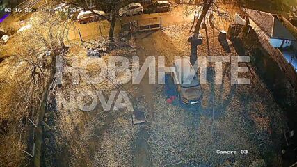 Ексклузивни кадри от умишления палеж на имущество на кмета на Бистрица