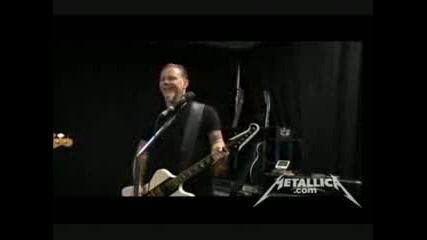 Metallica - Raining Blood in Soundcheck (oberhausen 2009)