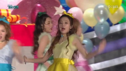 Red Velvet - Dumb Dumb + Ice Cream Cake @ 151227 Sbs Gayo Daejun