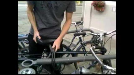 Най-лесния начин да си откраднеш колело