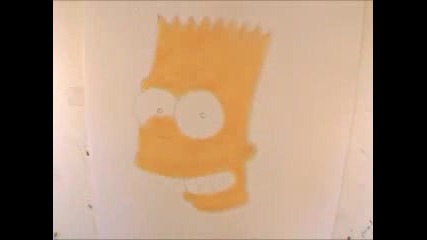 3rd Drawing Bart Simpson