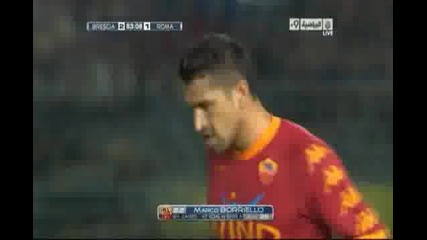 23.10.2010 Бреша 2 - 1 Рома гол на Марко Бориело 