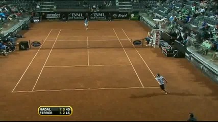 2010 Rome - Final - Nadal vs Ferrer 