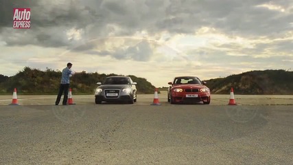 Audi Rs3 Sportback v Bmw 1 Series M Coupe Drag Race