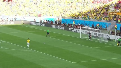 Бразилия мина през ада, но оцеля! 28.06.2014 Бразилия - Чили 1:1 (3:2) (световно първенство)
