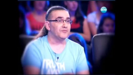 И господ каза: на вземи...hello и Goodbuy X - Factor Bulgaria 14.09.11