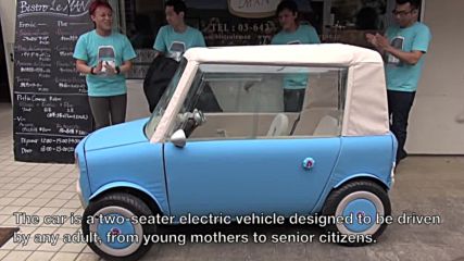 Уникален автомобил изработен от...плат и пластмаса