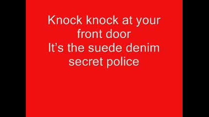 Dead Kennedys - California Uber Alles (lyrics)