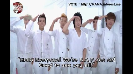 2012 Mama Mnet Asian Music Awards - B.a.p