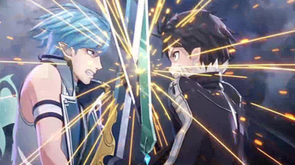 Kirito vs Sumeragi ( Sword Art Online - Lost Song )