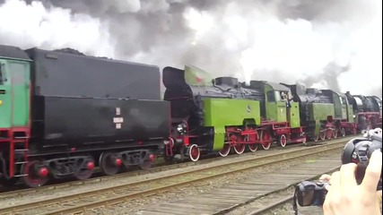 Парад на парни локомотиви в Полша 2013