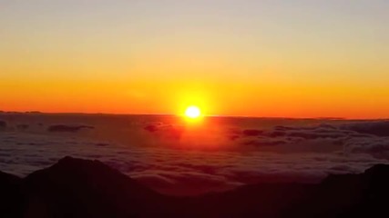 The Most Beautiful Sunrise - Haleakala Maui, Hawaii