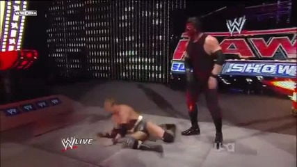Kane vs Zack Ryder - Тушовете важат навсякъде ( Raw )